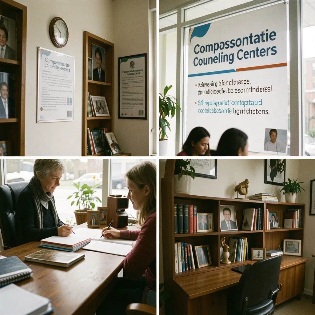 Meeting room prepared with printed terms on a table